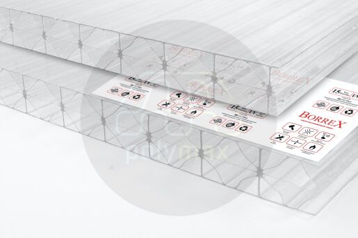 Купить Боррекс сотовый поликарбонат 25мм в .