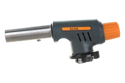 Горелка газовая ECOS GTI‑100 портативная цанговая с пьезоподжигом