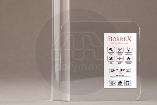 Купить Монолитный поликарбонат 4мм Borrex в .