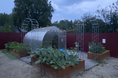 Виноградная Арка 2440х1500х340мм, 25х25мм