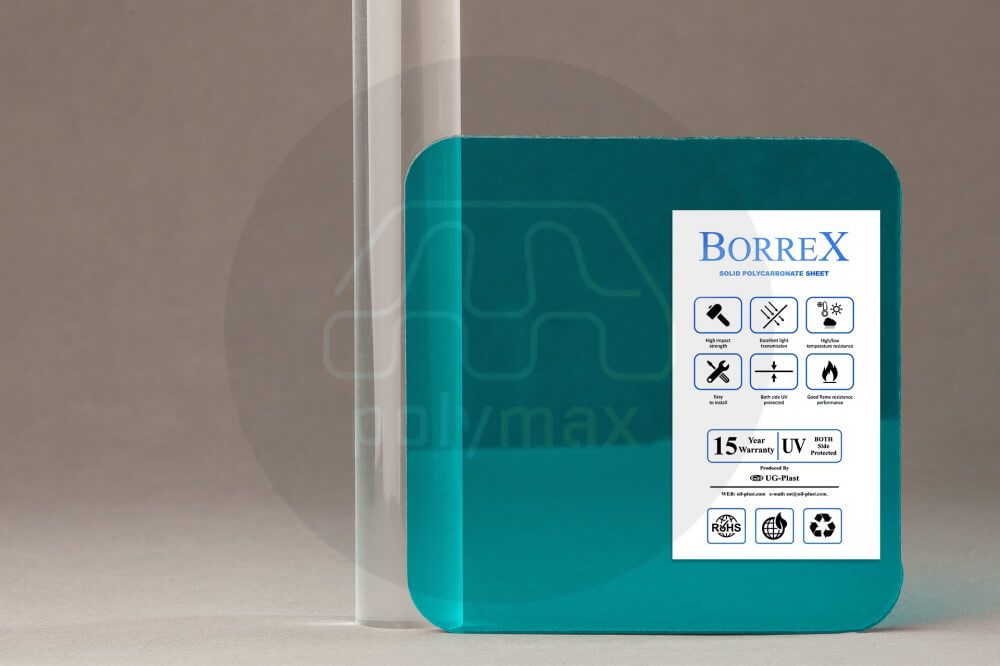 Монолитный поликарбонат 3мм borrex (оптимальный)