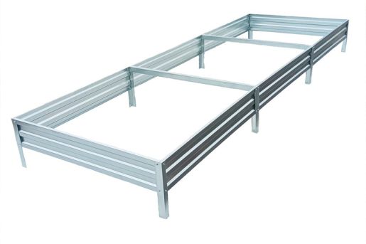 Купить Грядка оцинкованная металлическая, высота 20 см в .