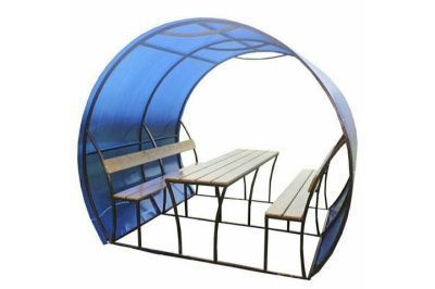 Беседка Круглая каркас 232х200см, высота 220см