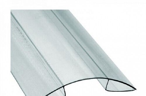 Купить Коньковый профиль 4-6мм прозрачный в .